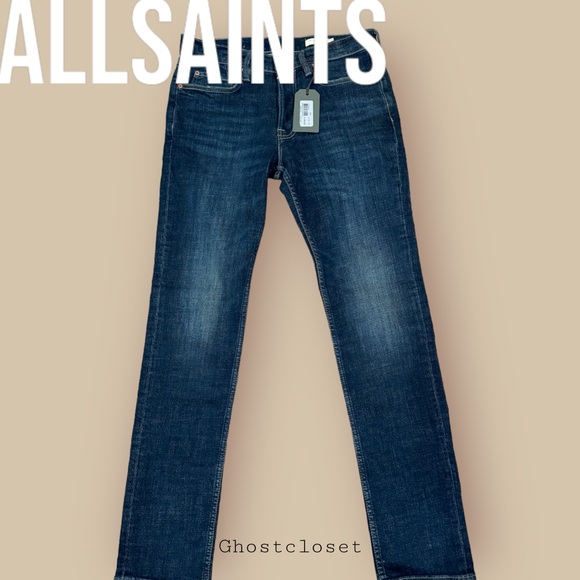 COPY -due to jackfrid  a scammer trying to buy NWT ALLSAINTS men’s Rex Jean30